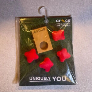 Uniquely You Crocs Corn Hole 5 Pack Croc Jibbitz NWT